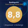 Booking.com Award - Klopstocks Herberge