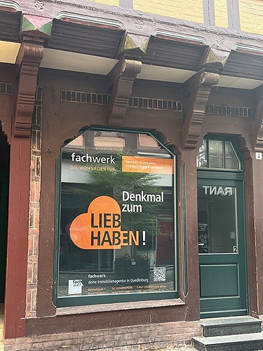 Einzeldenkmal in 1A-Lage von Quedlinburg hat Liebhaber gefunden.